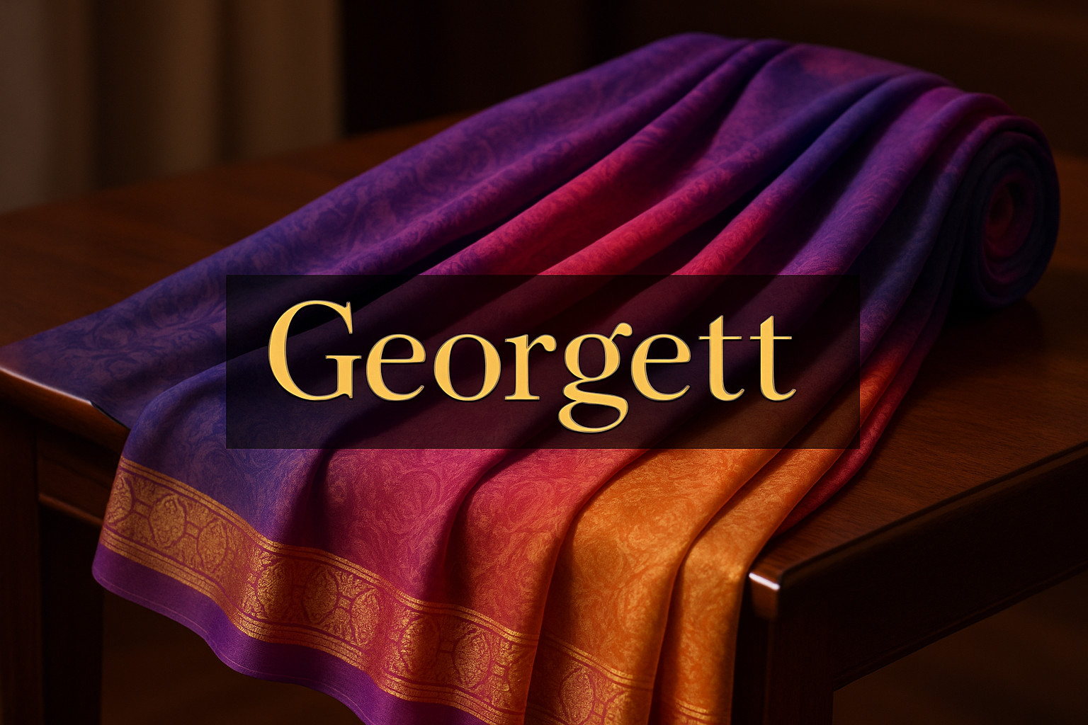 Georgett Saree