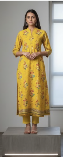 Aanya Sarees Banarsee Kurti - Kurti
