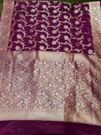 Aanya Sarees Banarsee Tissue Saree - Uncategorized Saree