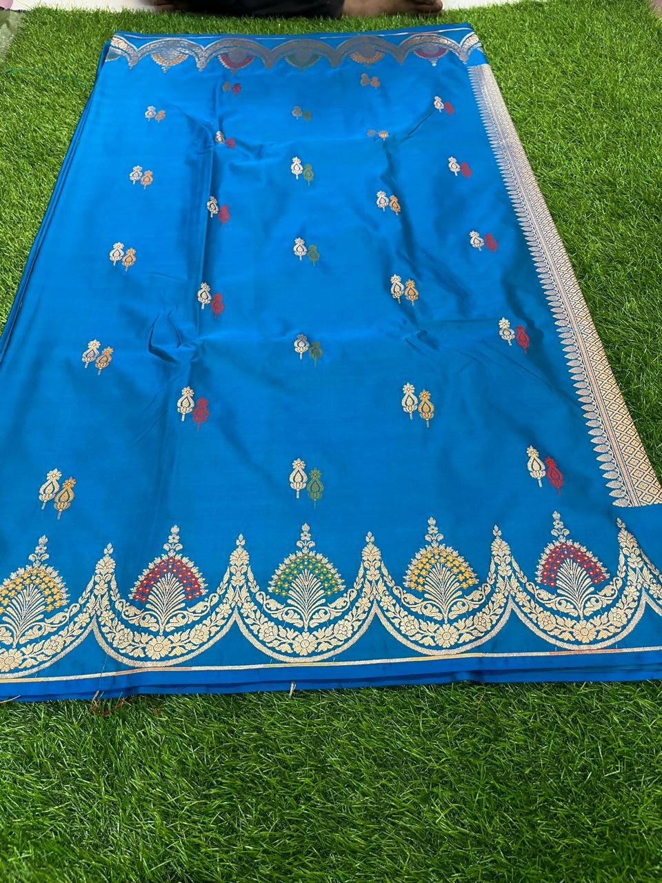 Divyam Sarees Banrsee silk saree - Uncategorized Saree