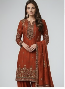 Divyam Sarees Banarsee suit - Suits